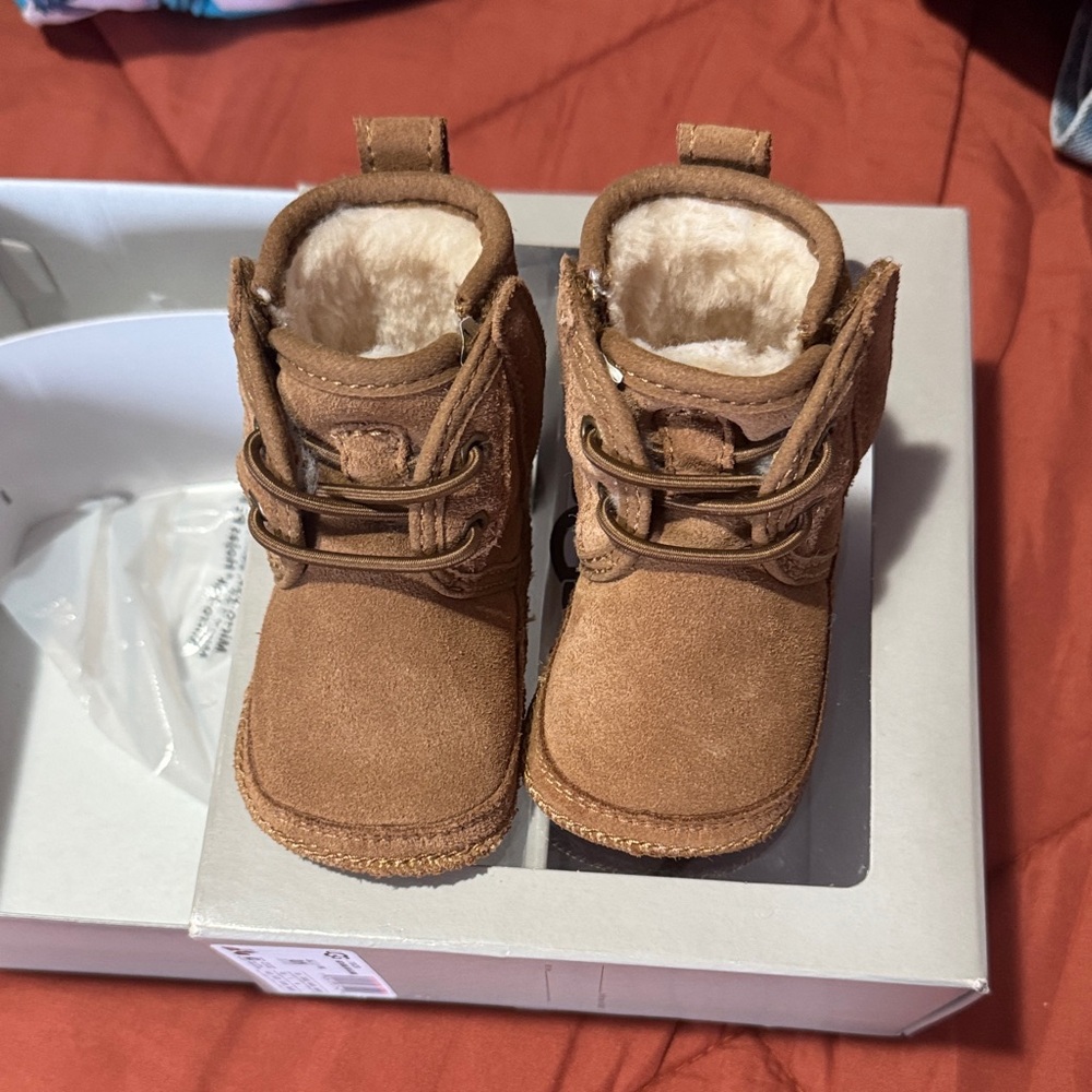 Cozy Brown Kids Boots